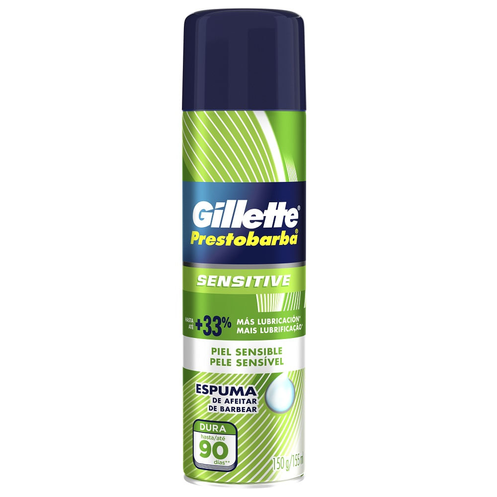 Espuma de afeitar piel sensible Gillette Classic