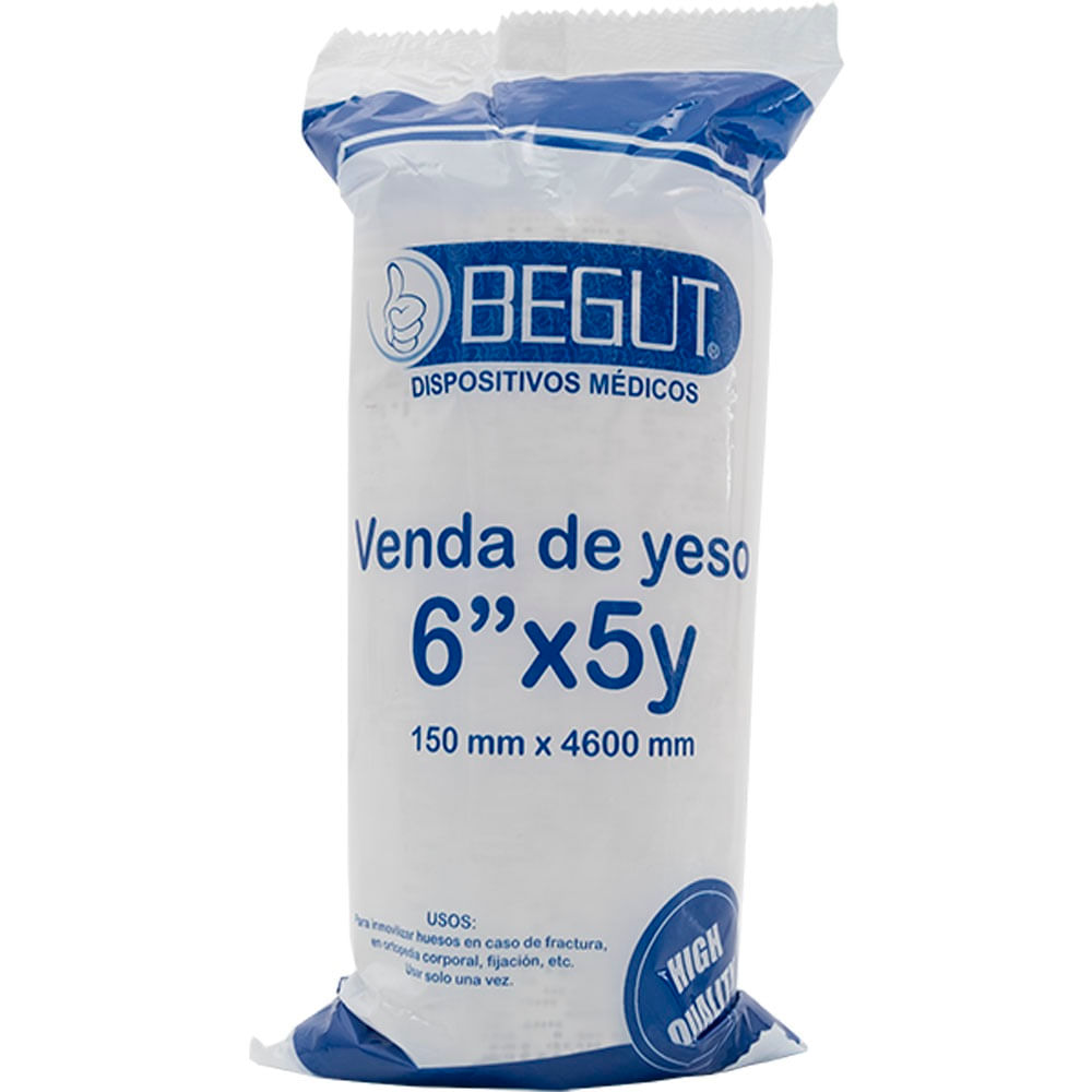 Venda Yeso Begut 6 Pulgadas X 5 Yardas X 1Und-Locatel Colombia - Locatel