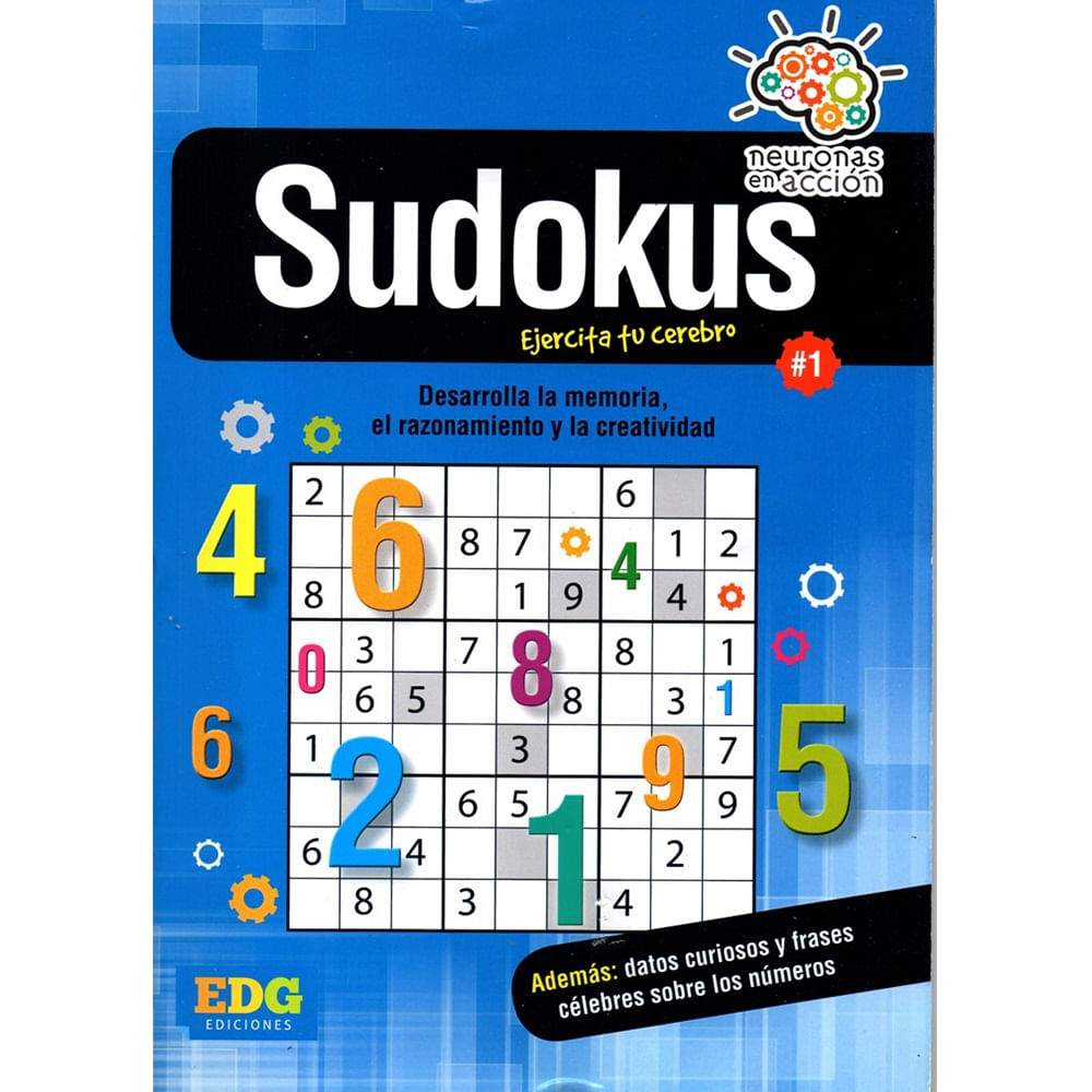 arco habilidad lámpara Libro Sudoku Ejercita Tu Cerebro - Locatel Colombia