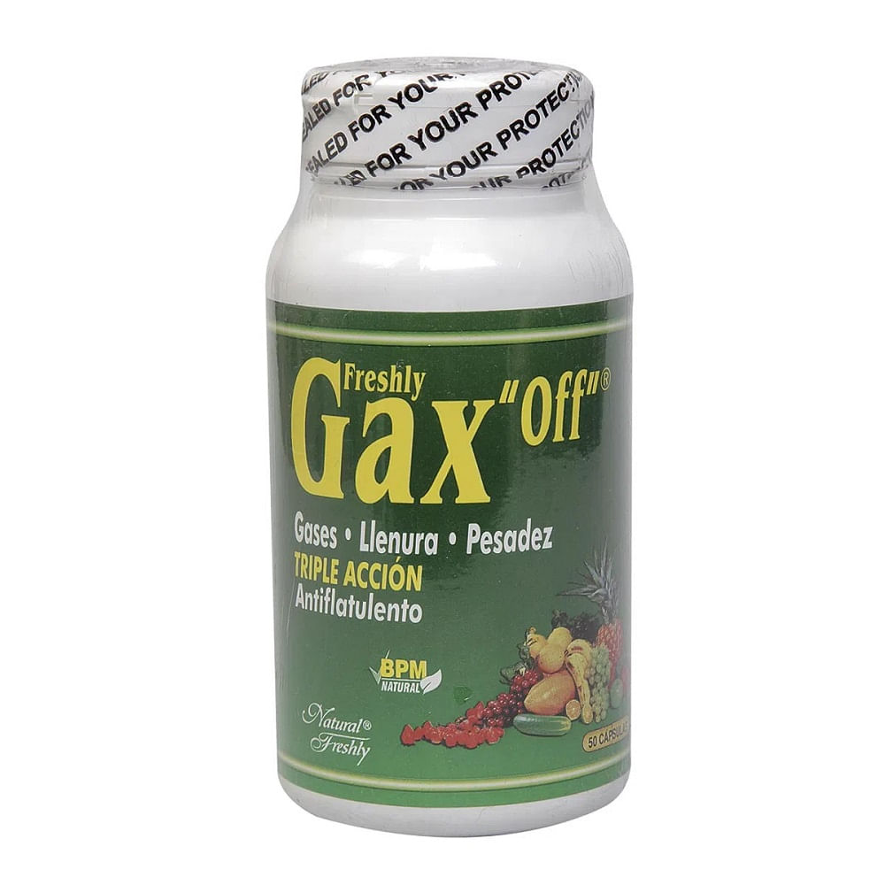 Gax Off Caja X 50 Capsulas Natural Freshly-Locatel Colombia