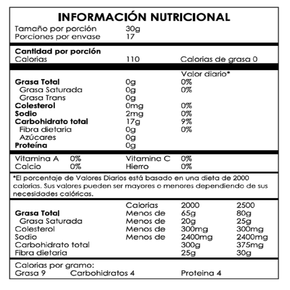 ALMIDON DE YUCA 500g