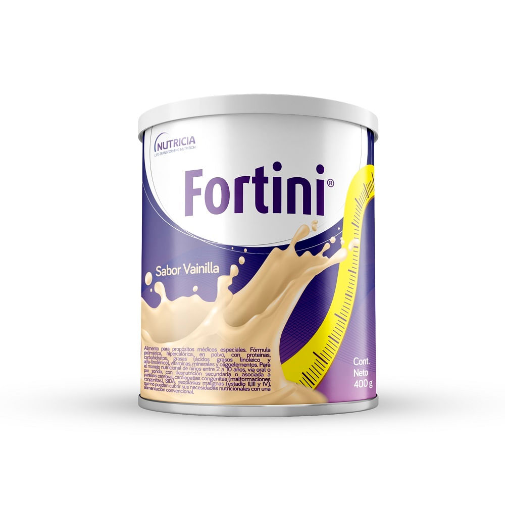 (FORTINI) - LECHE COMPLEMENTO NUTRITIVO VAINILLA LATA X 400 G