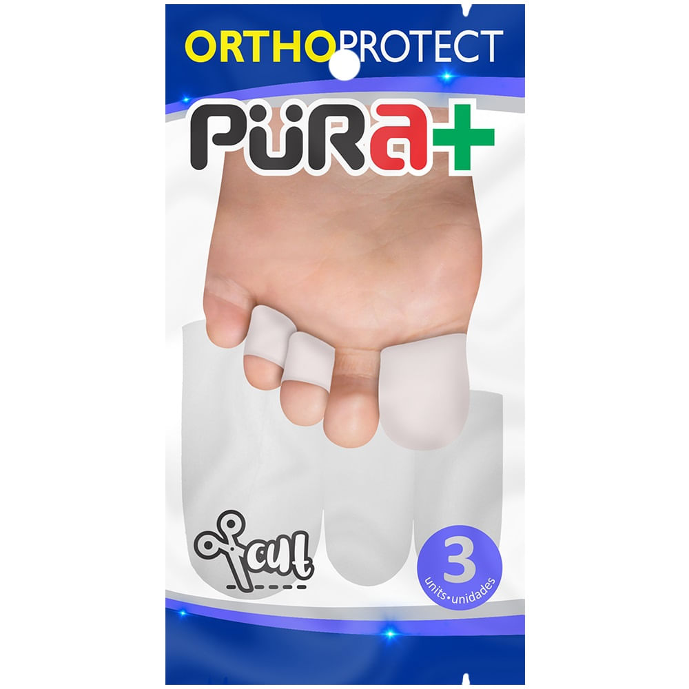 Protector Separador Dedos Pura+ Silicona X 3Und-Locatel Colombia - Locatel