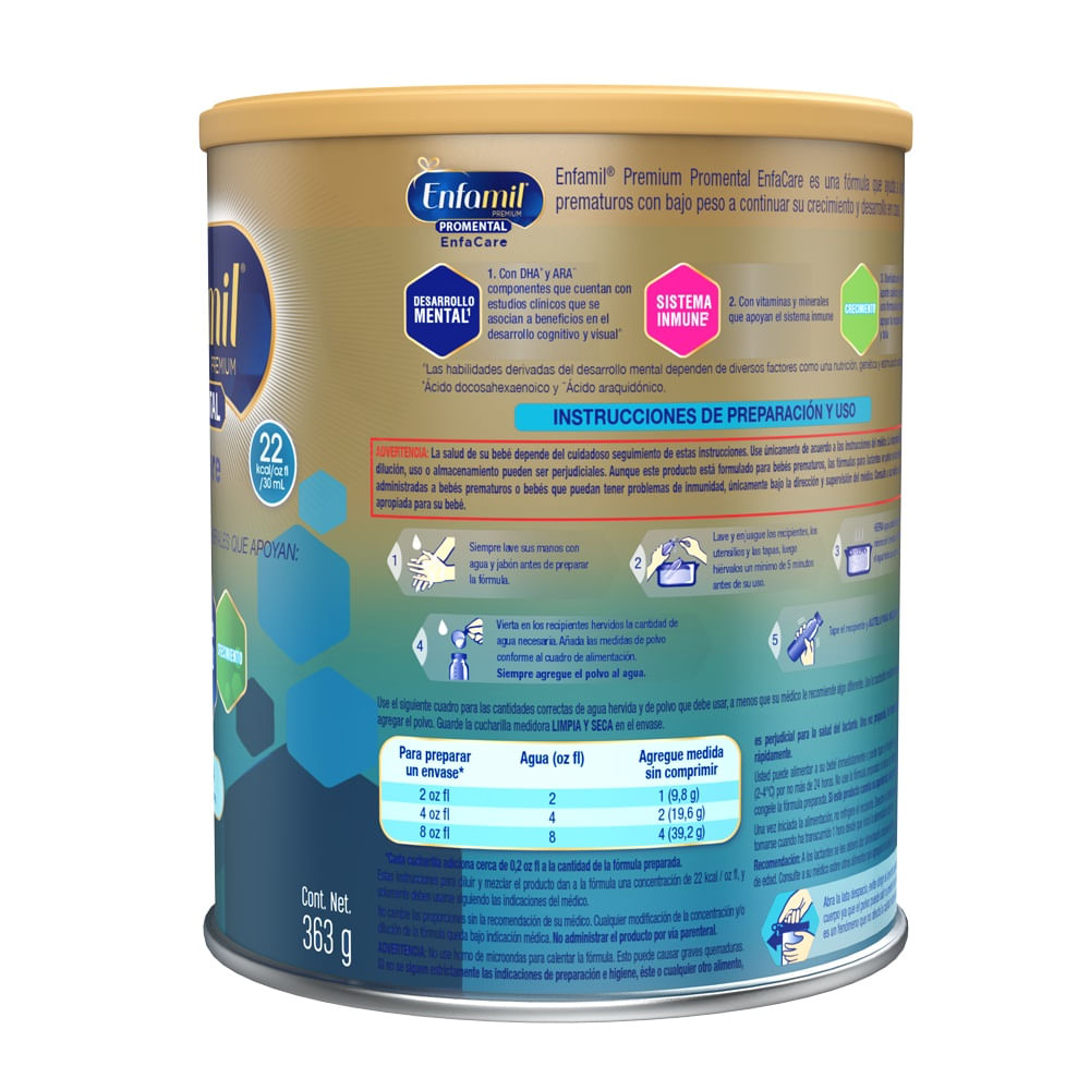 Formula Infantil Enfamil Premium Etapa 1 0-4M 59Ml X 6Und-Locatel Colombia  - Locatel