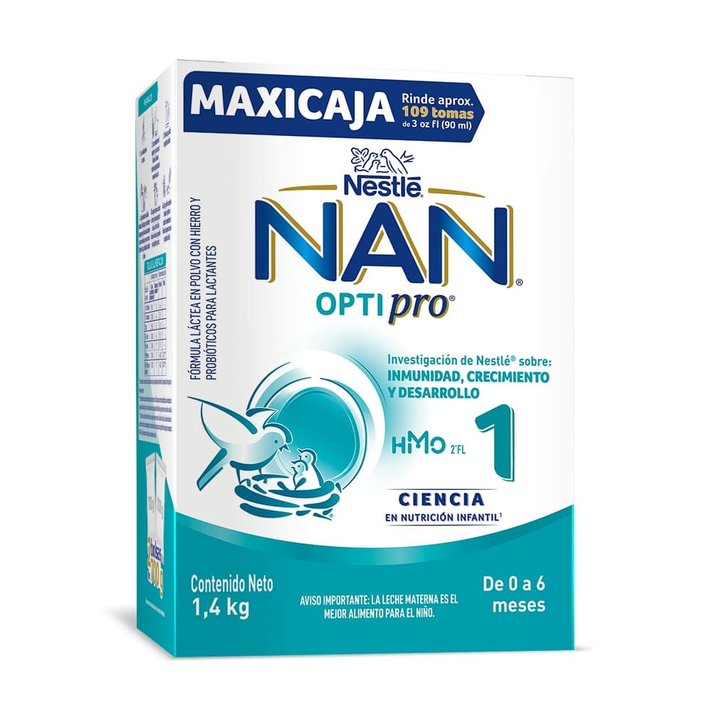 NAN® Optipro® 1 Leche Infantil, 0 a 6 meses