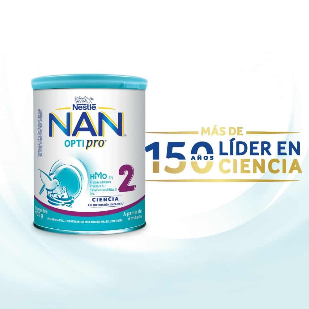 Nestlé Nan Optipro 2 HMO 2 FL 6m+ 800g : : Alimentación y