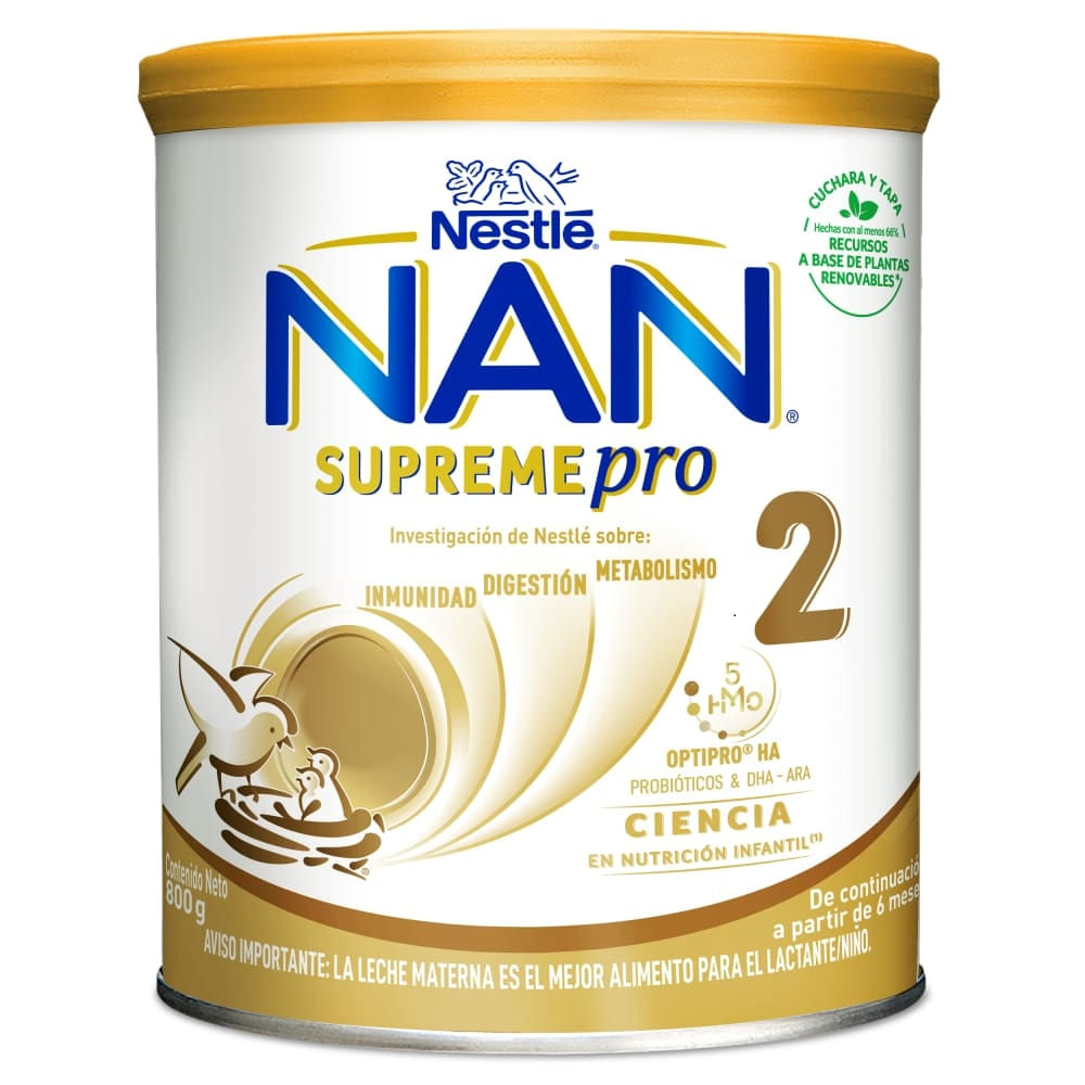 Nestlé Nan Optipro 2 HMO 2 FL 6m+ 800g : : Alimentación y