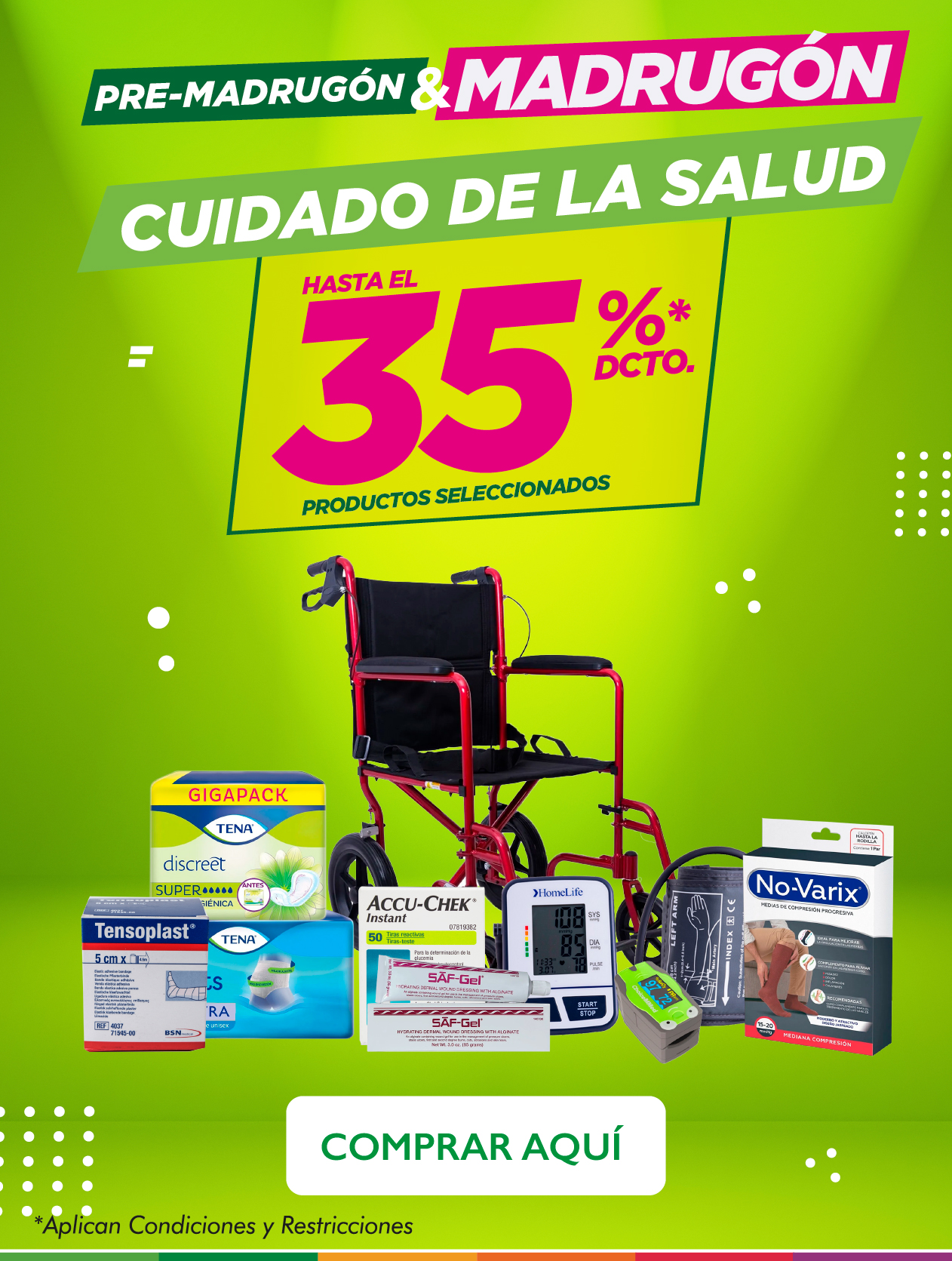  Locatel Colombia presenta sus promociones para el Cuidado en Casa. Disfruta del Madrugón Sano con los mejores precios.